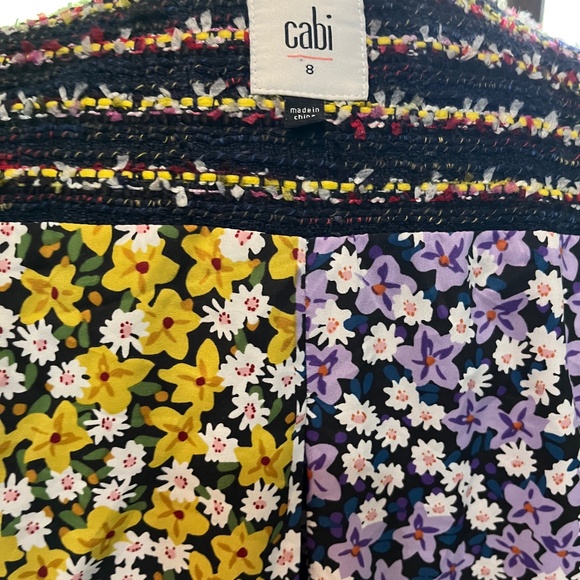 Woman’s size 8 Cabi Multicolored Headline Topper - Picture 14 of 16